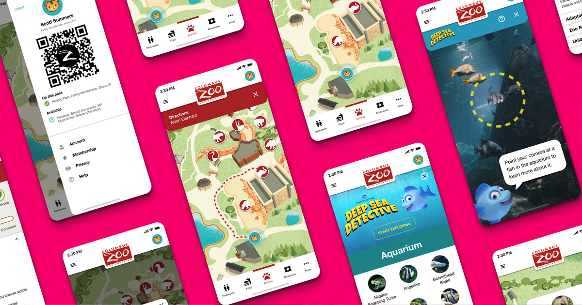 Zoo Guest App | Phil Carter · UX Design Leader